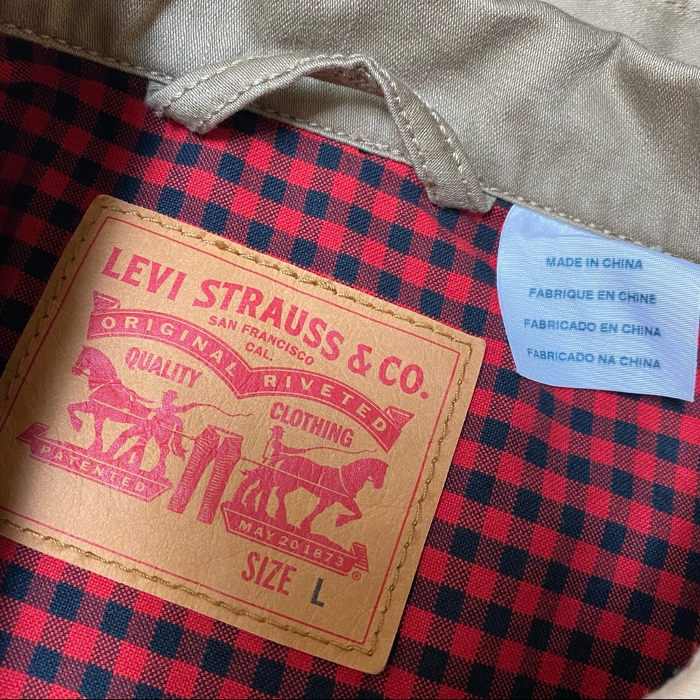 Men’s Levi’s Strauss & Co. Full Zip Basic Jacket Size Large - Picture 5 of 6